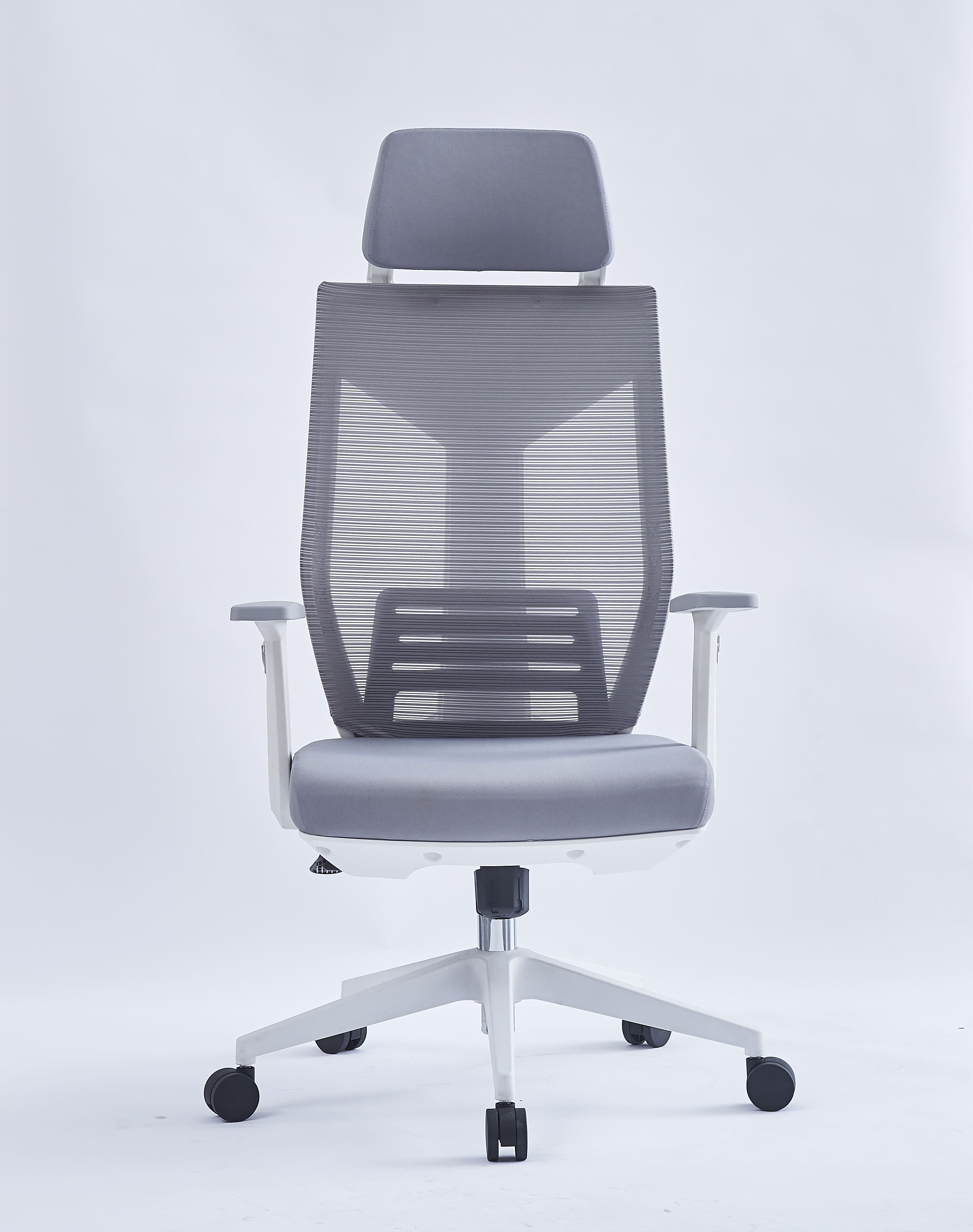 Крісло комп’ютерне intarsio ICAR Чорне / Хром